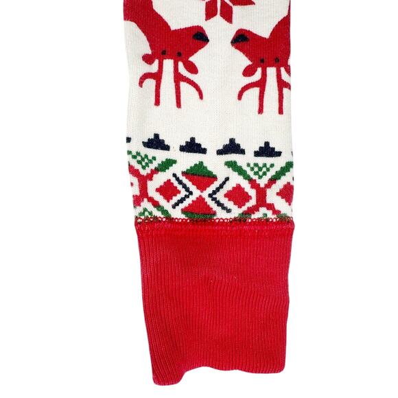 Hanna Andersson Dear Deer Baby Zip Sleeper Size 75cm (12-18 Months) - Picture 3 of 6